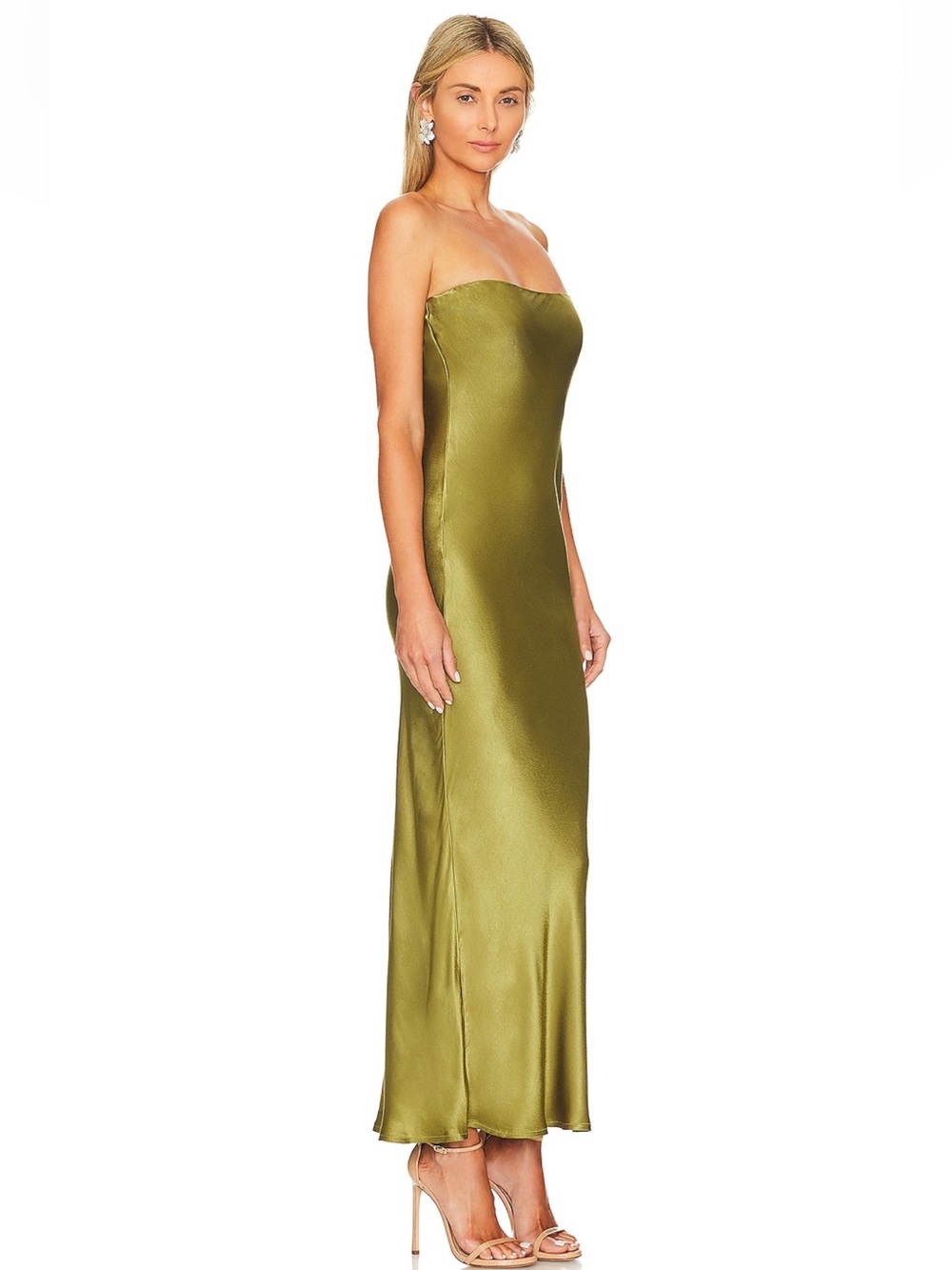 x Revolve Angel Strapless Midi Dress - Picture 2 of 3